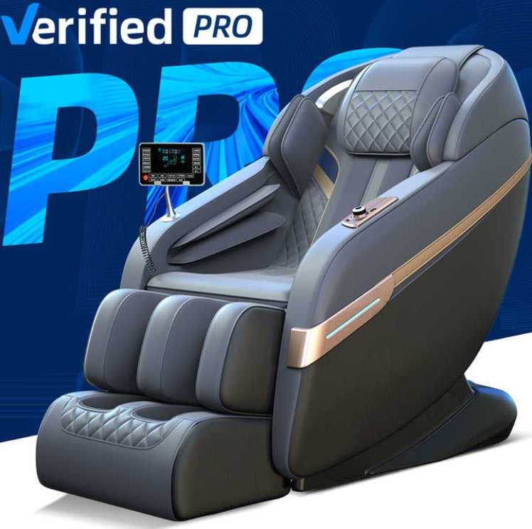 8D PU  leather massage chair