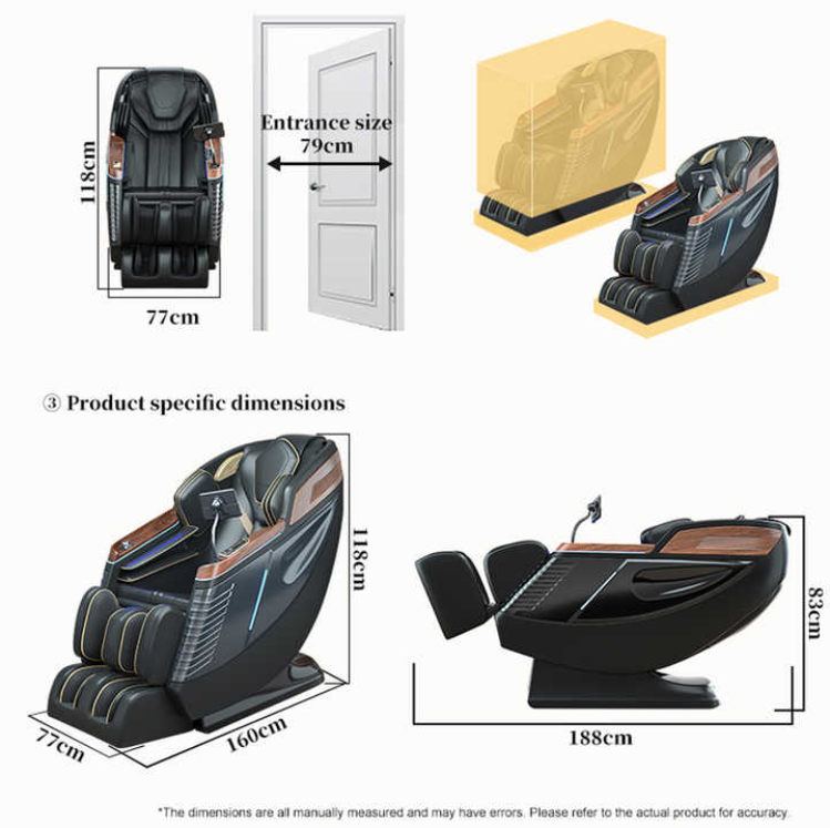 3D Zero Gravity Massage Chair